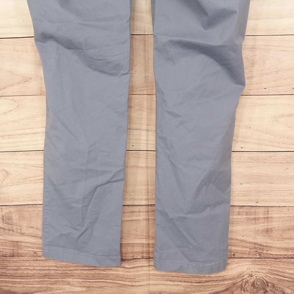 Joseph Abboud Chino Pants Mens 44x34 Blue Modern Fit Stretch Flat Front Cotton - Picture 6 of 9